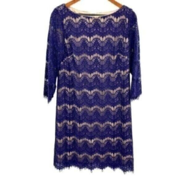 Jessica Howard Dresses & Skirts - Jessica Howard Women's Lace Illusion Sheath Dress